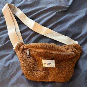 Octobre Editions/Sezane Brown Fanny Pack/Belt Bag